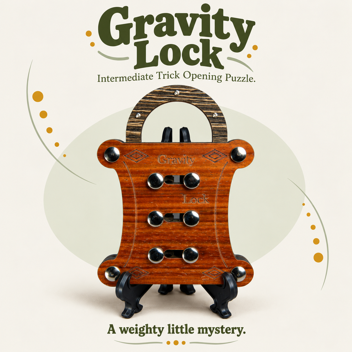 Gravity Lock – Intermediate Trick Opening Puzzle by Siebenstein-Spiele