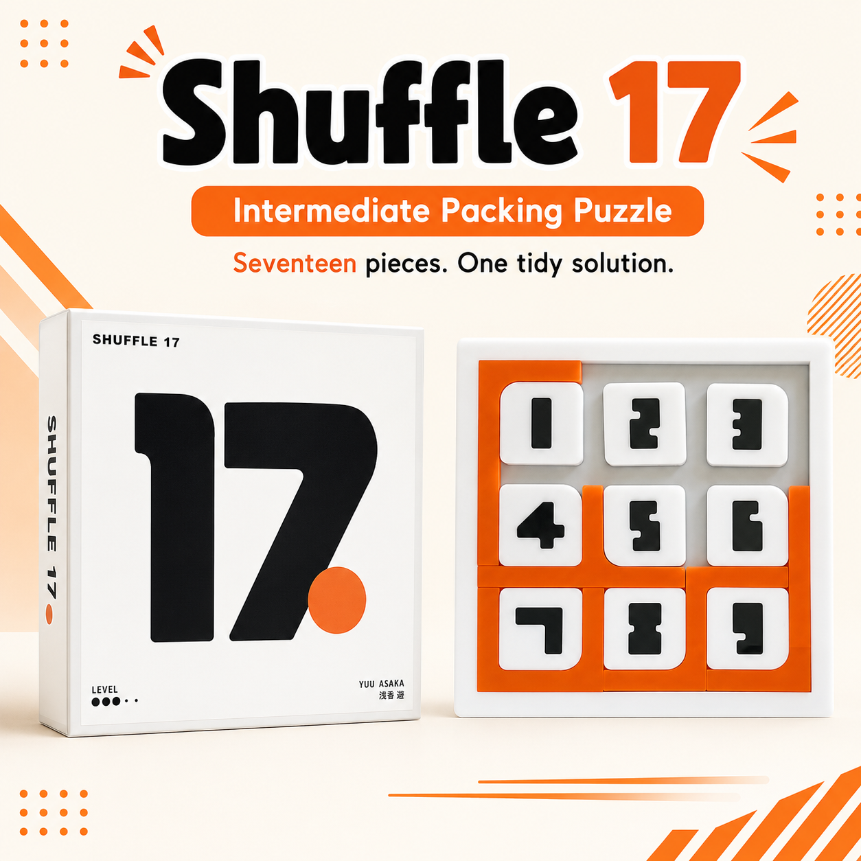Shuffle 17 – Intermediate Packing Puzzle by Yuu Asaka