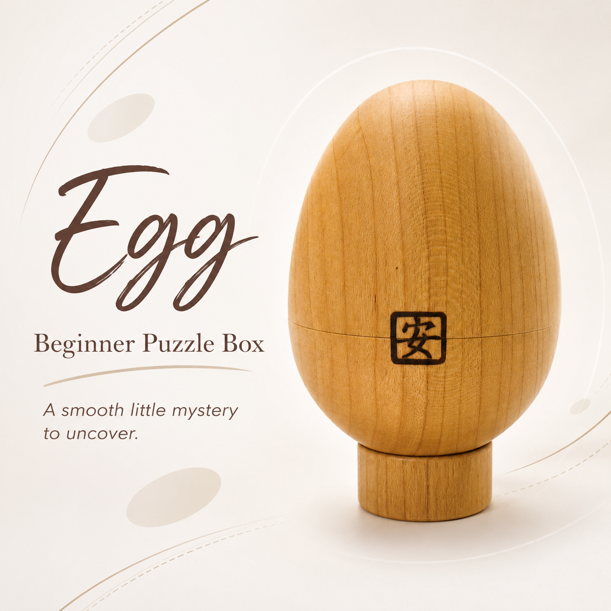 Egg – Beginner Puzzle Box by Karakuri Creation Group