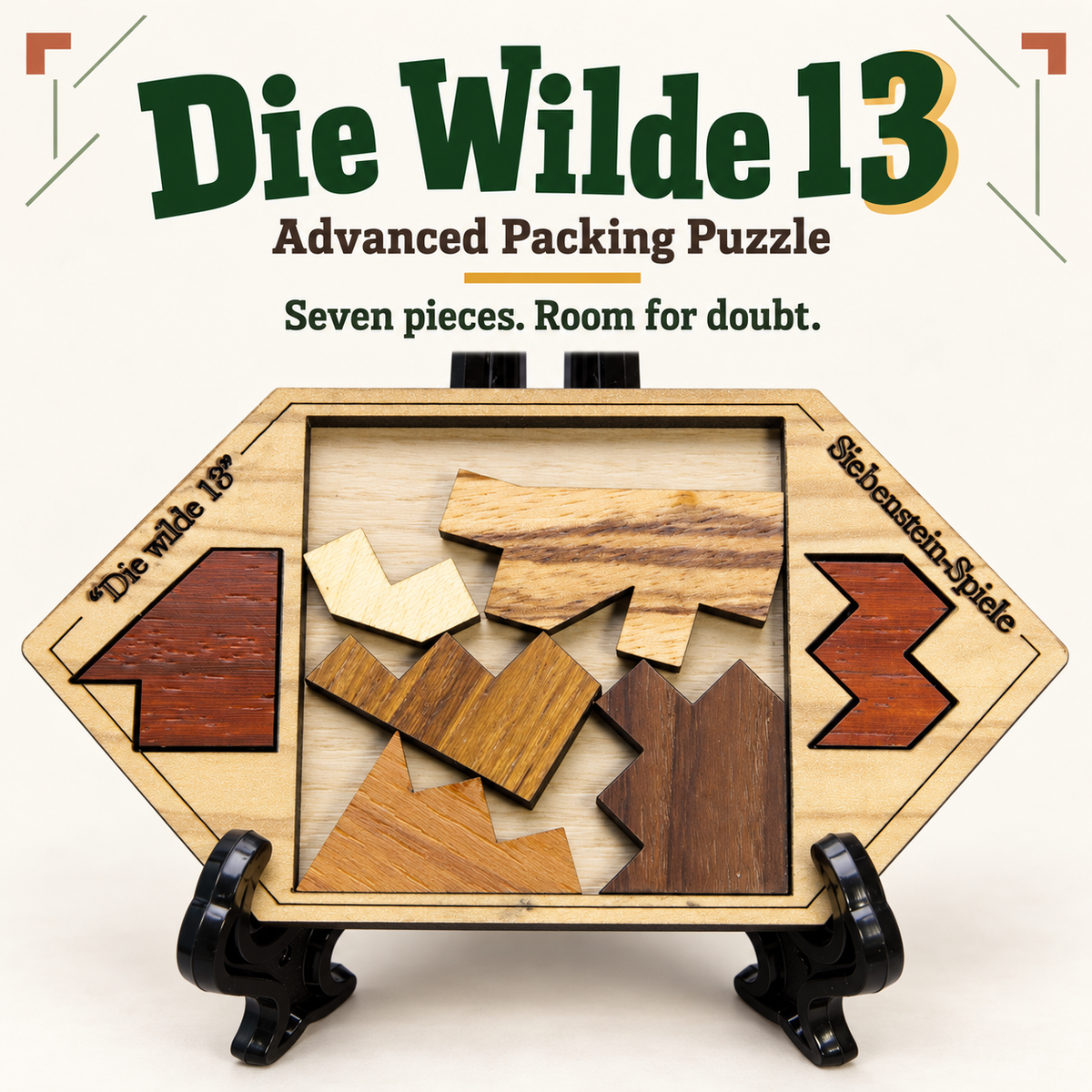 Die Wilde 13 – Advanced Packing Puzzle by Siebenstein-Spiele