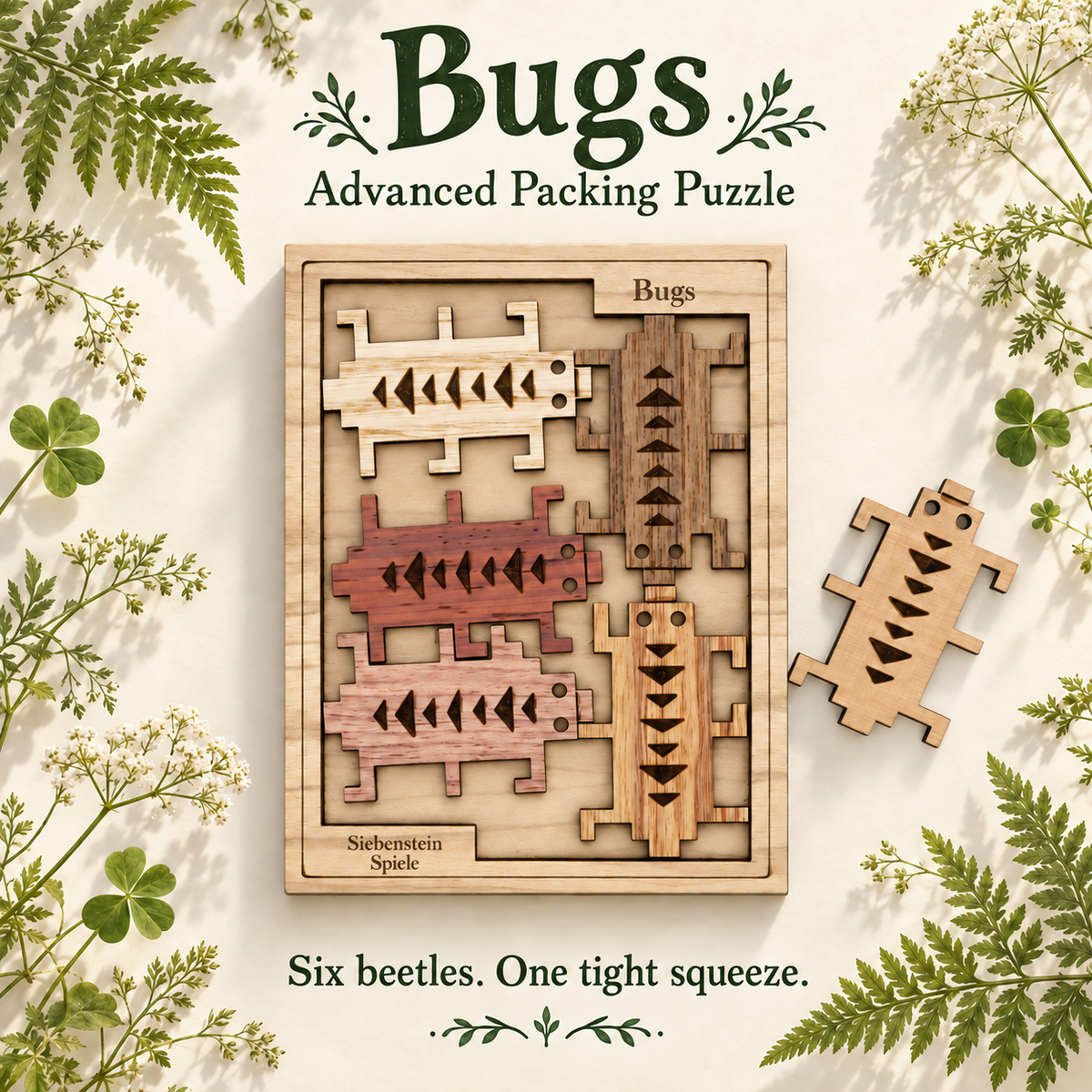 Bugs – Advanced Packing Puzzle by Siebenstein-Spiele