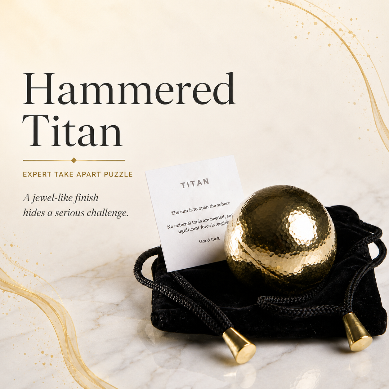 Hammered Titan – Expert Take Apart Puzzle by Felix Ure