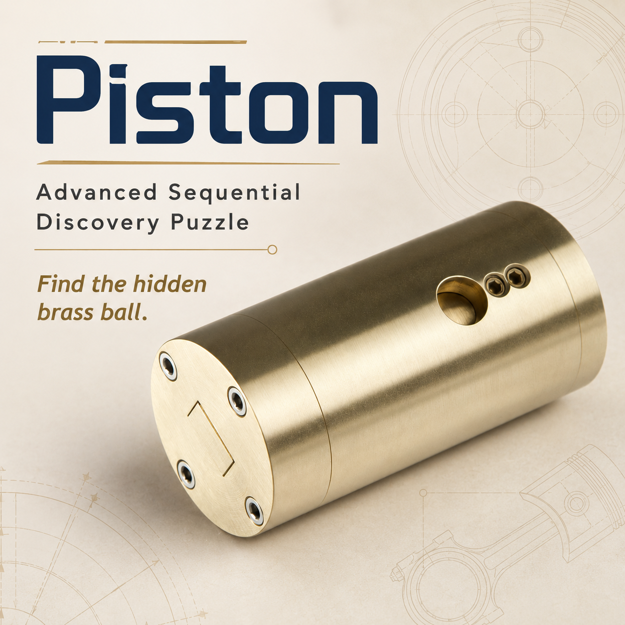 Piston – Advanced Sequential Discovery Puzzle by Felix Ure