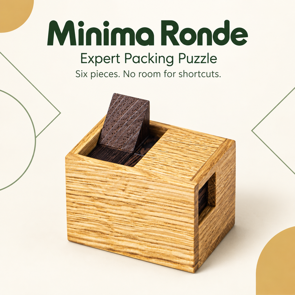Minima Ronde - Expert Packing Puzzle by Pelikan Puzzles