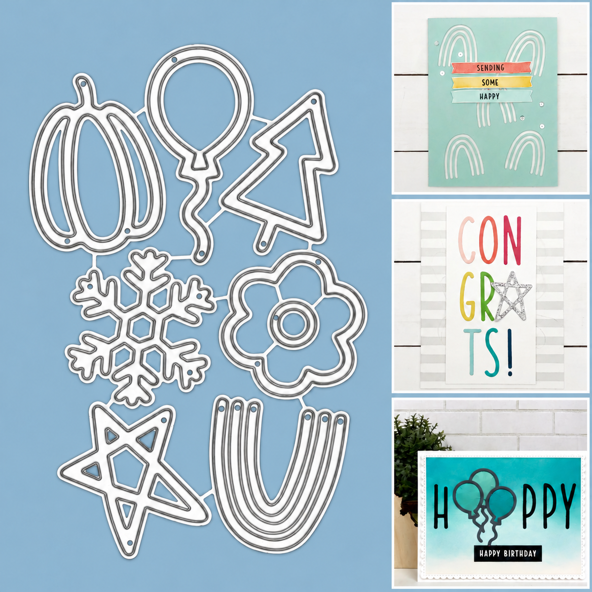 Seasonal Icons Cutting Dies