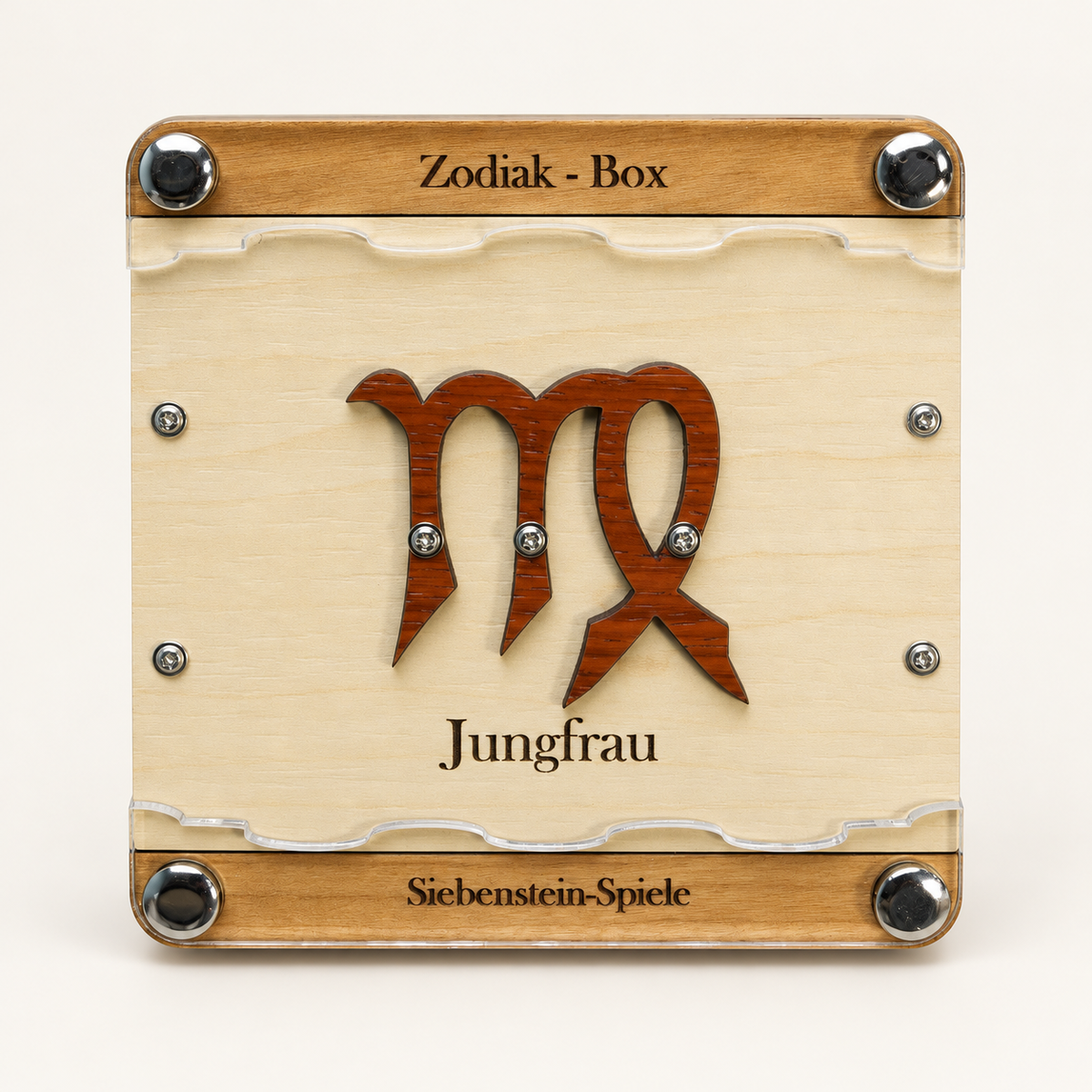 Zodiac Puzzle Box – Intermediate Maze Puzzle Box by Siebenstein-Spiele
