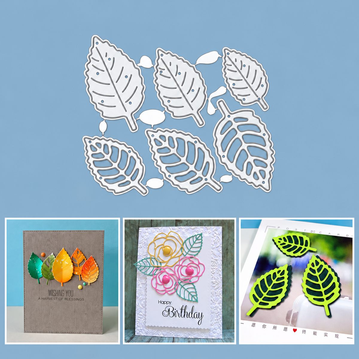 Layering Leaves Trio Cutting Dies