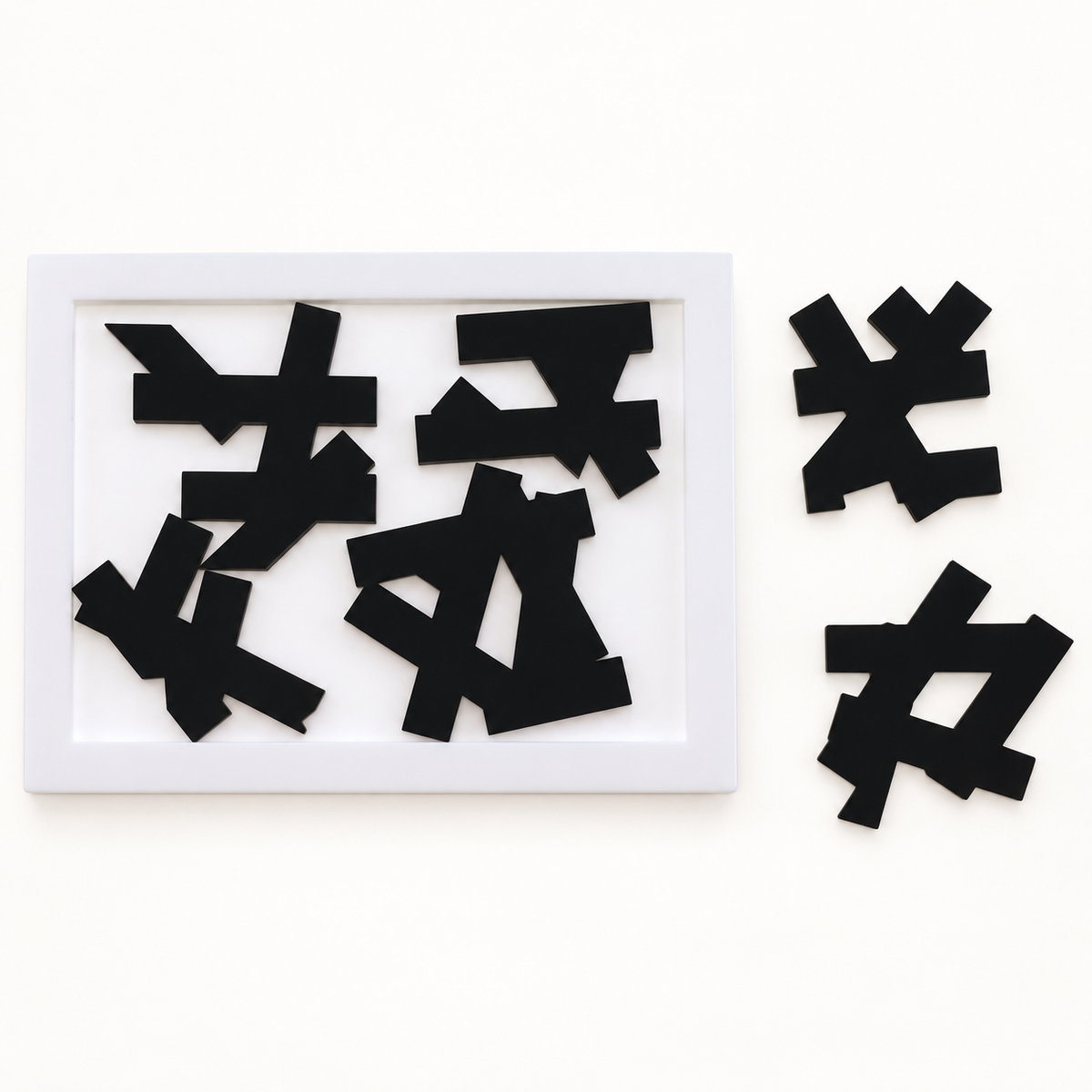 Love Letter 1 Acazu acrylic packing puzzle