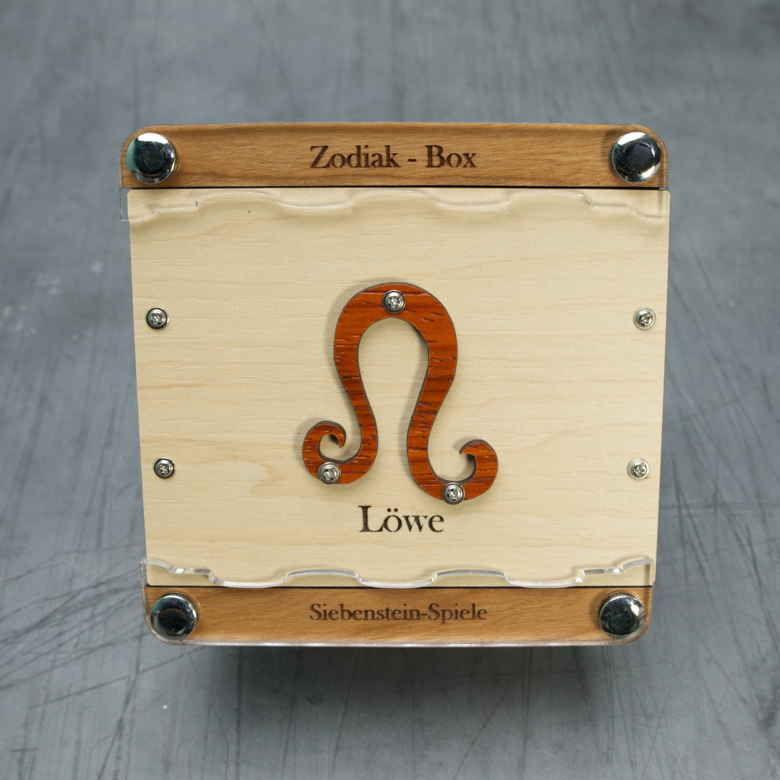 Zodiac Puzzle Boxes – Mechanical Maze Boxes by Siebenstein-Spiele