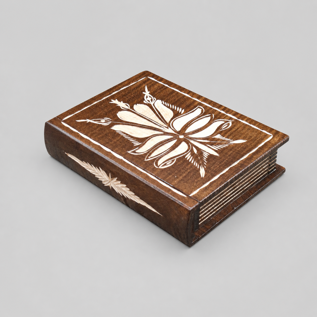 Romanian Secret Book Box – Beginner Trick Opening Puzzle Box by TransylvanyArt