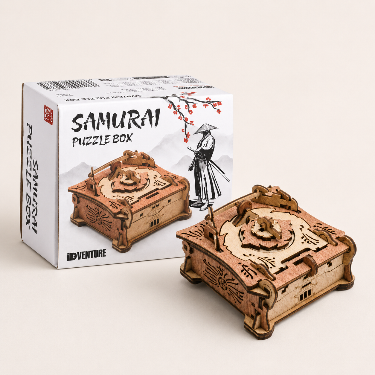 Samurai Puzzle Box – Intermediate Puzzle Box by iDventure