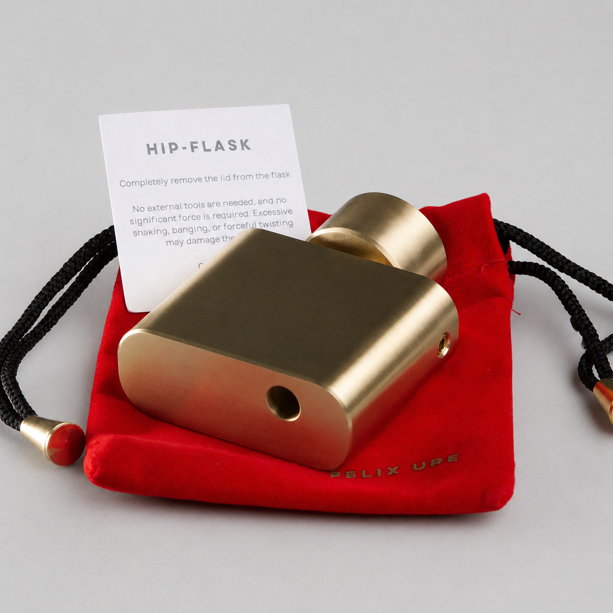 Hip Flask – Advanced Sequential Discovery Puzzle by Felix Ure