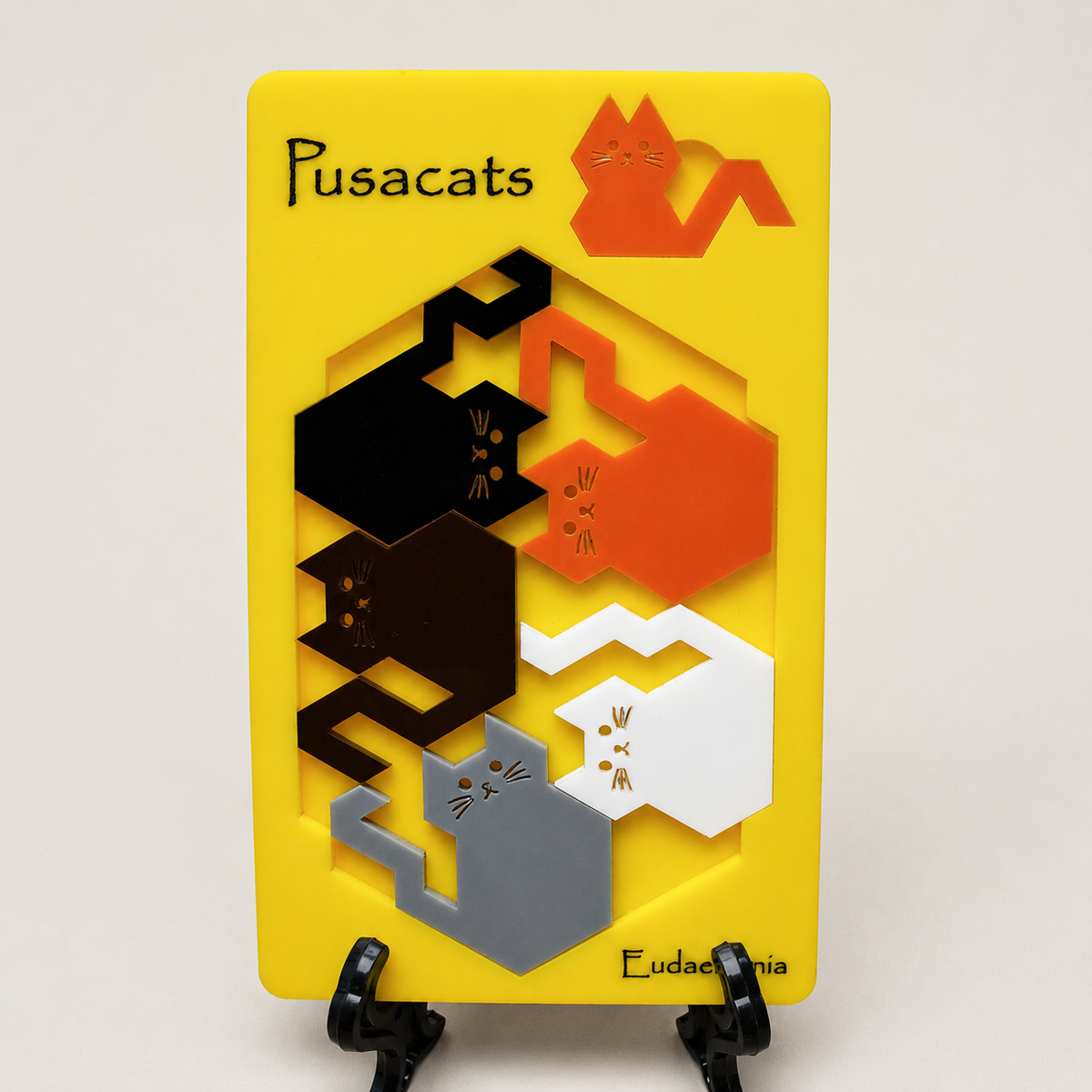 Pusacats – Intermediate Packing Puzzle by Rex Rossano Perez