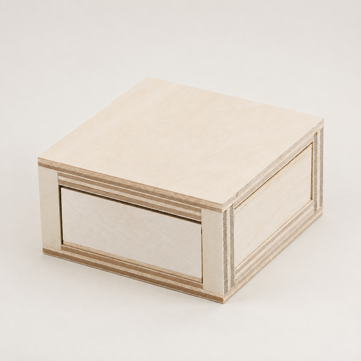 Work Kit: 4 Direction Drawers – Beginner DIY Puzzle Box by Karakuri Creation Group