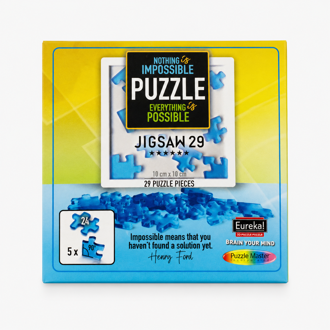 Jigsaw 29 (Hanayama Version) – Expert Packing Puzzle by Hanayama