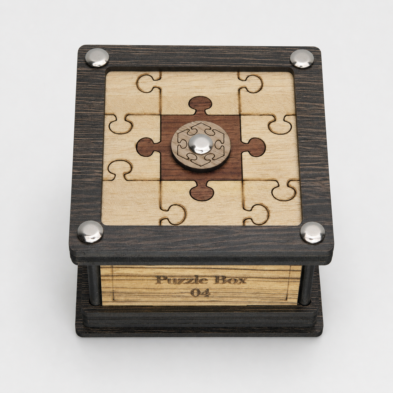 Puzzle Box 04 – Intermediate Puzzle Box by Siebenstein-Spiele