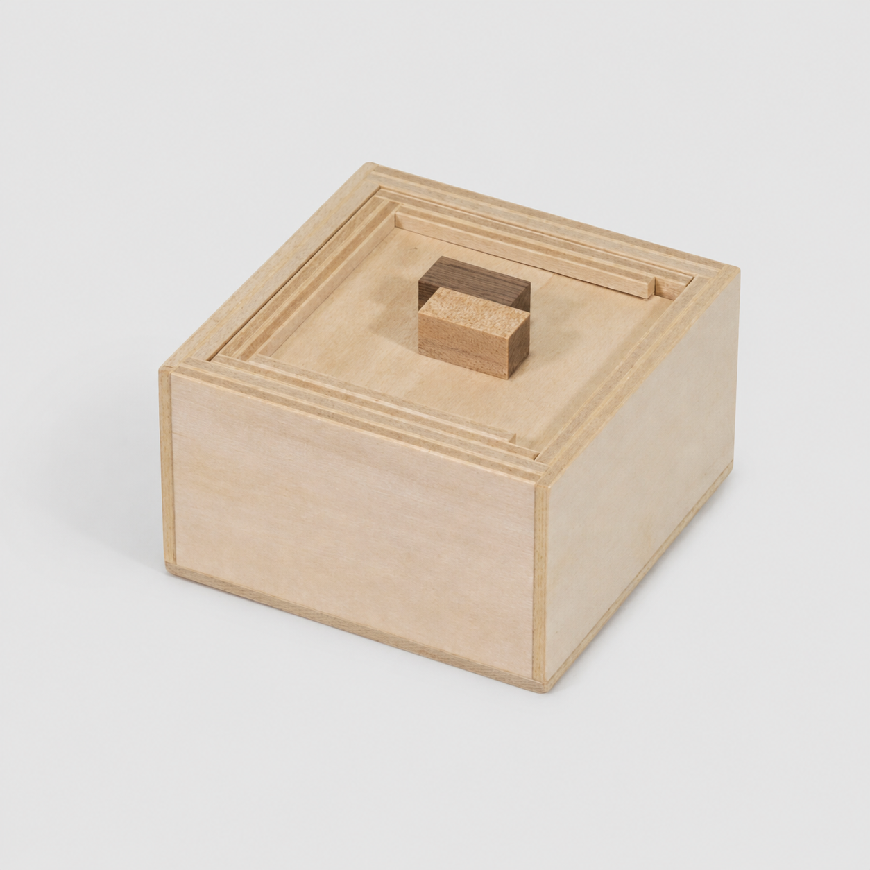 Work Kit: Newton Box – Intermediate DIY Puzzle Box by Karakuri Creation Group
