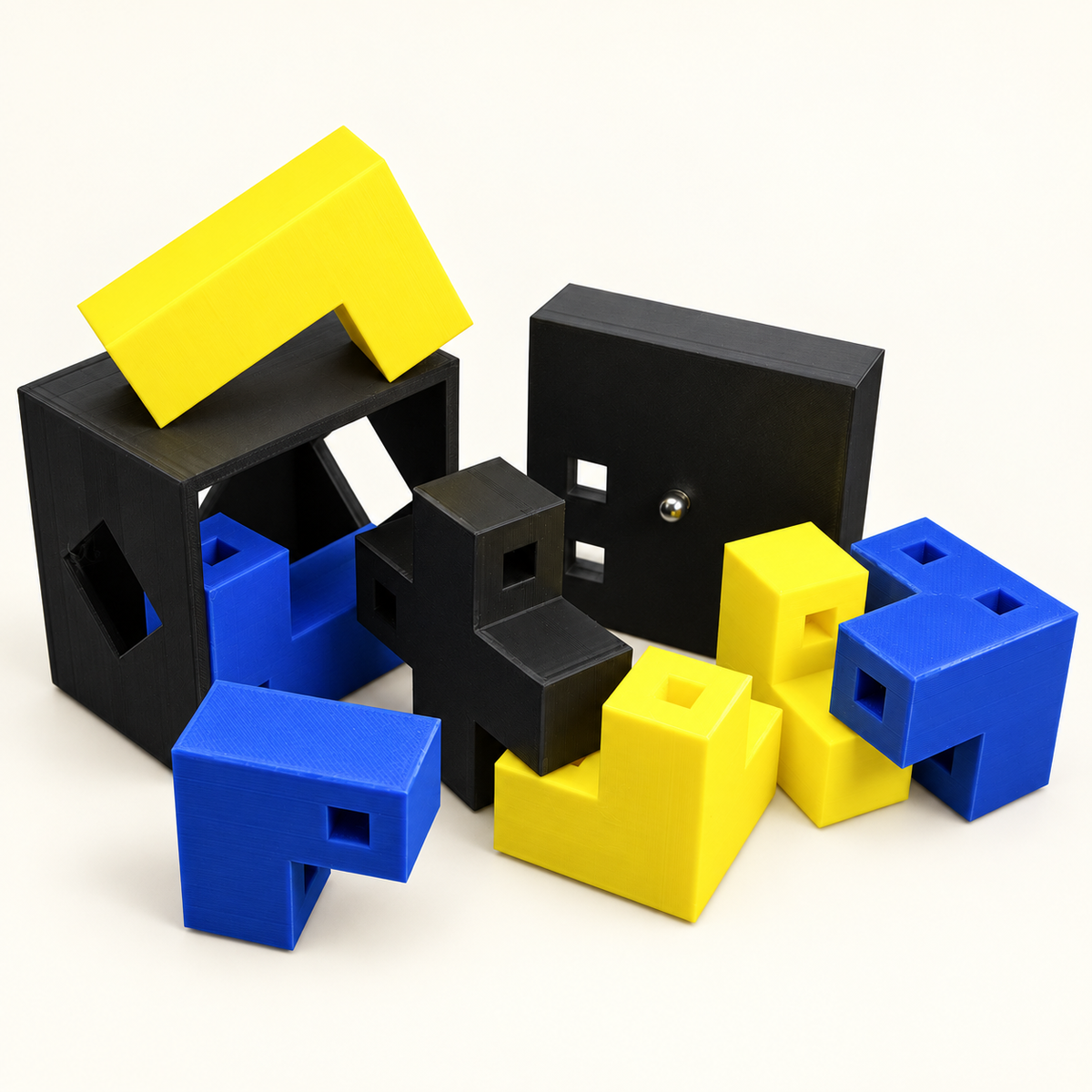 Labyrinth Cube – Gemini – Advanced Maze Puzzle by PuzzledByPiker