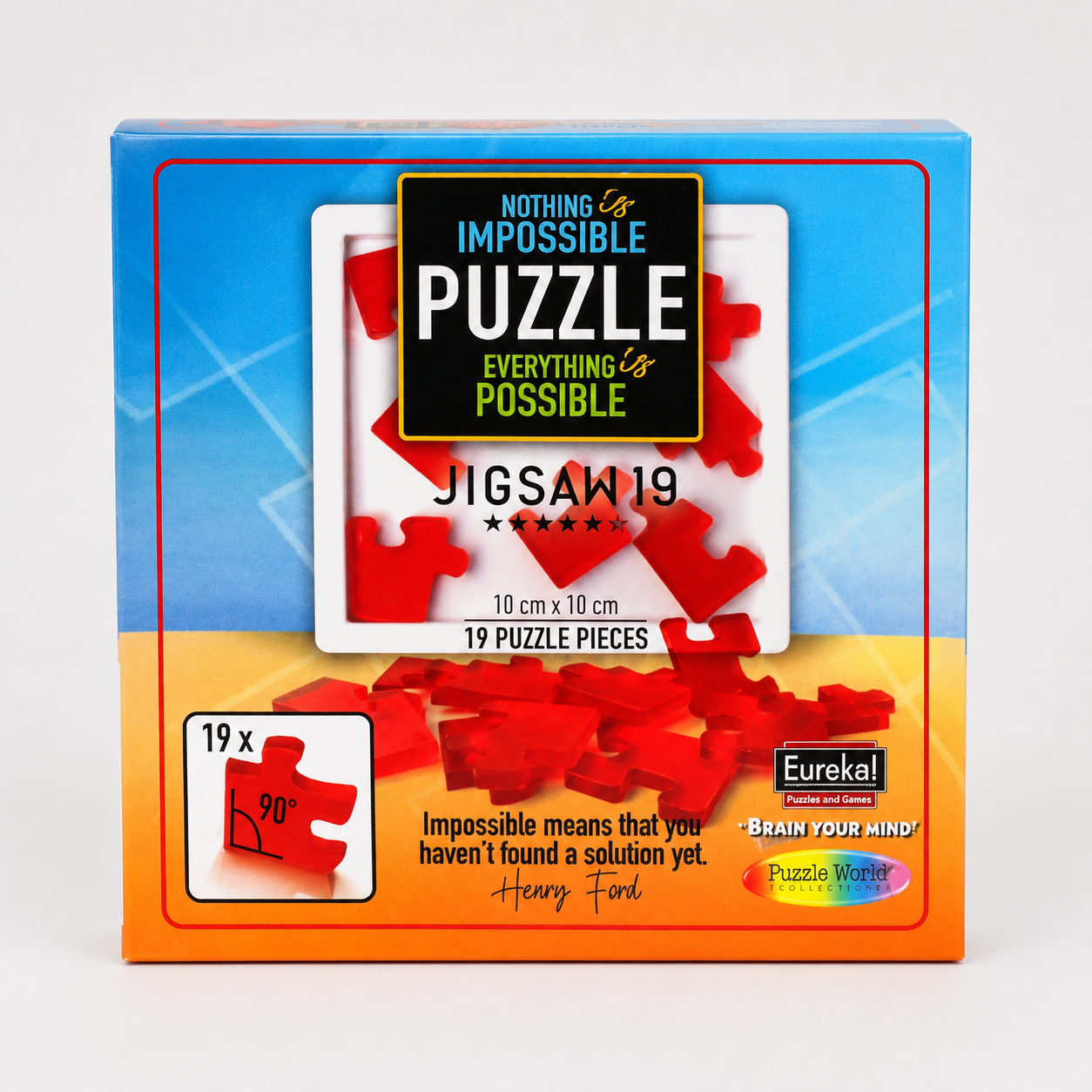 Jigsaw 19 (Hanayama Version) – Advanced Packing Puzzle by Hanayama