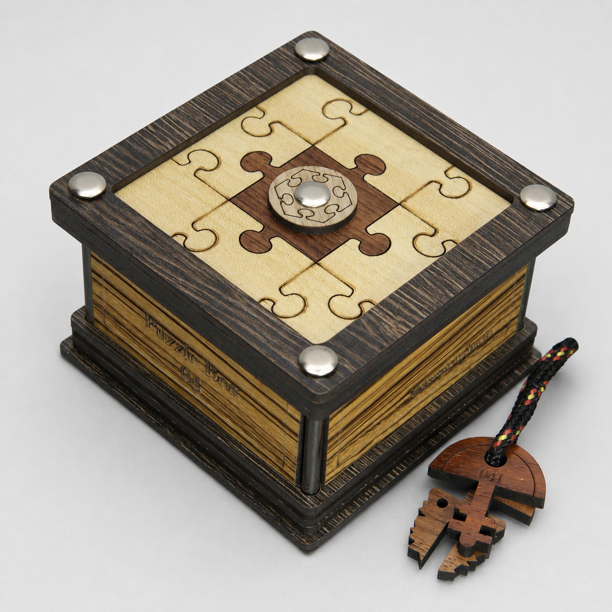 Puzzle Box 04 – Intermediate Puzzle Box by Siebenstein-Spiele