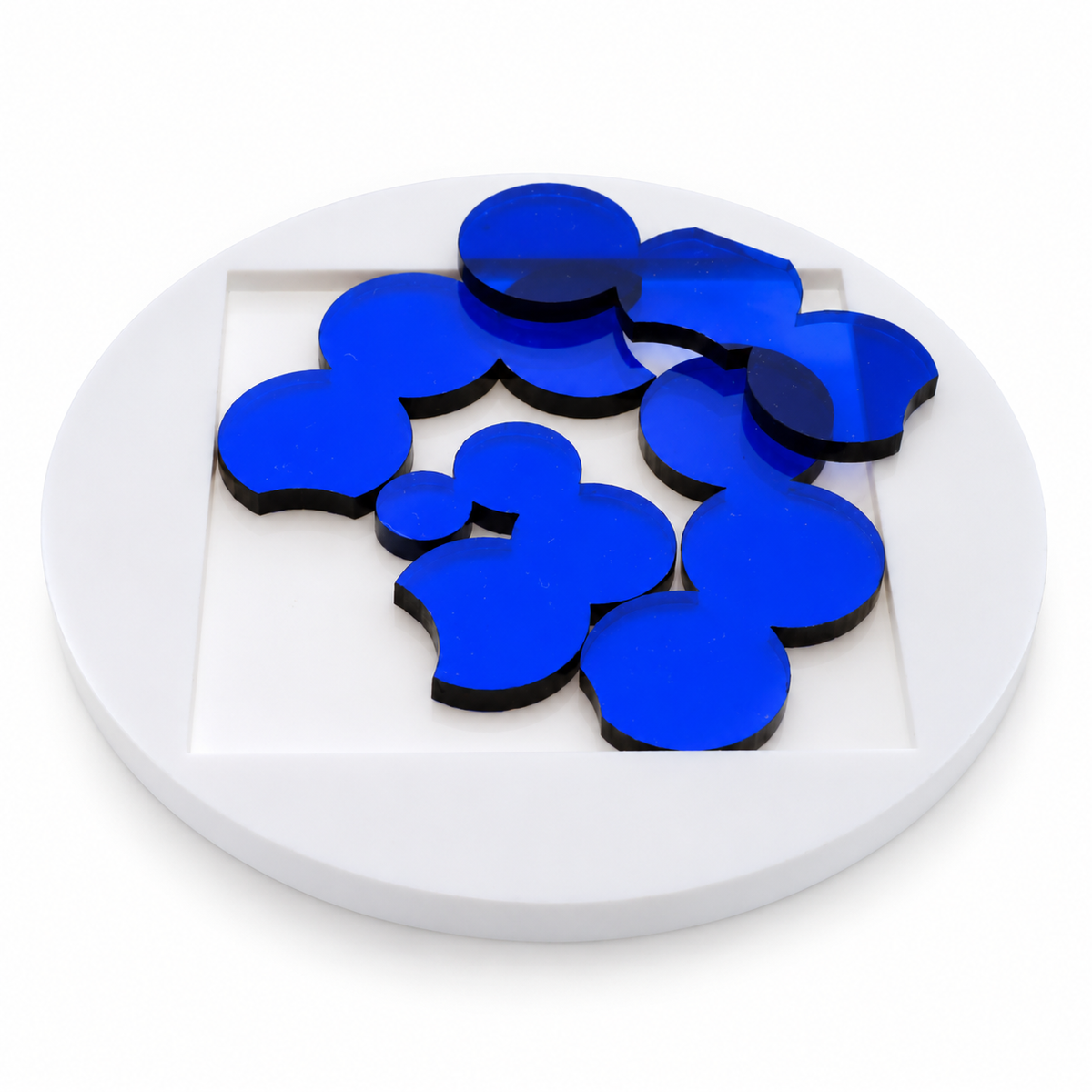 Pour 1 Acazu acrylic packing puzzle
