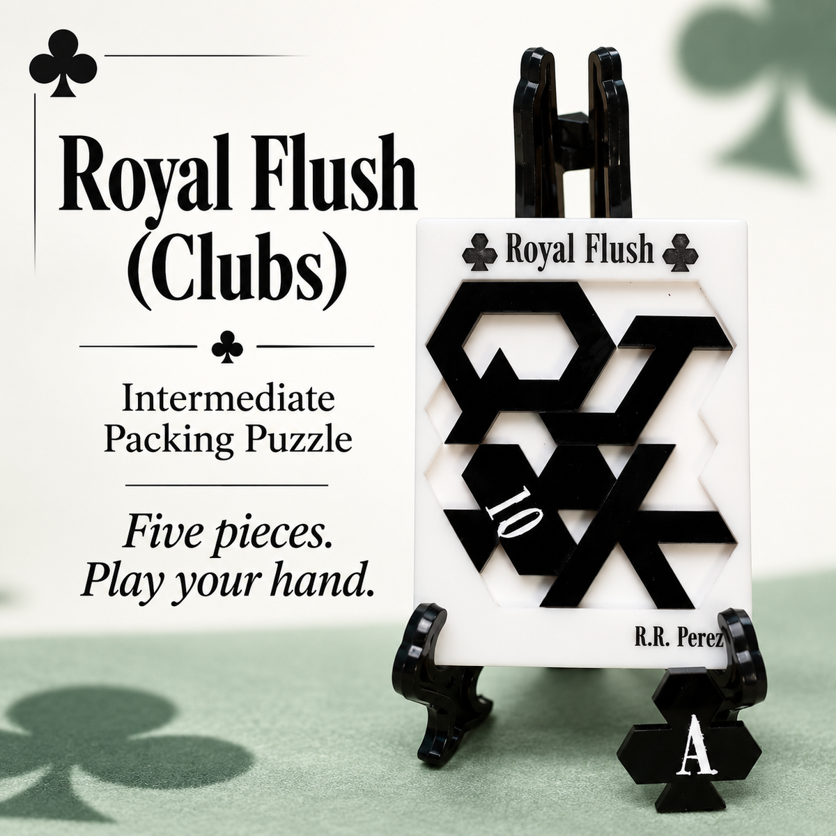 Royal Flush (Clubs) – Intermediate Packing Puzzle