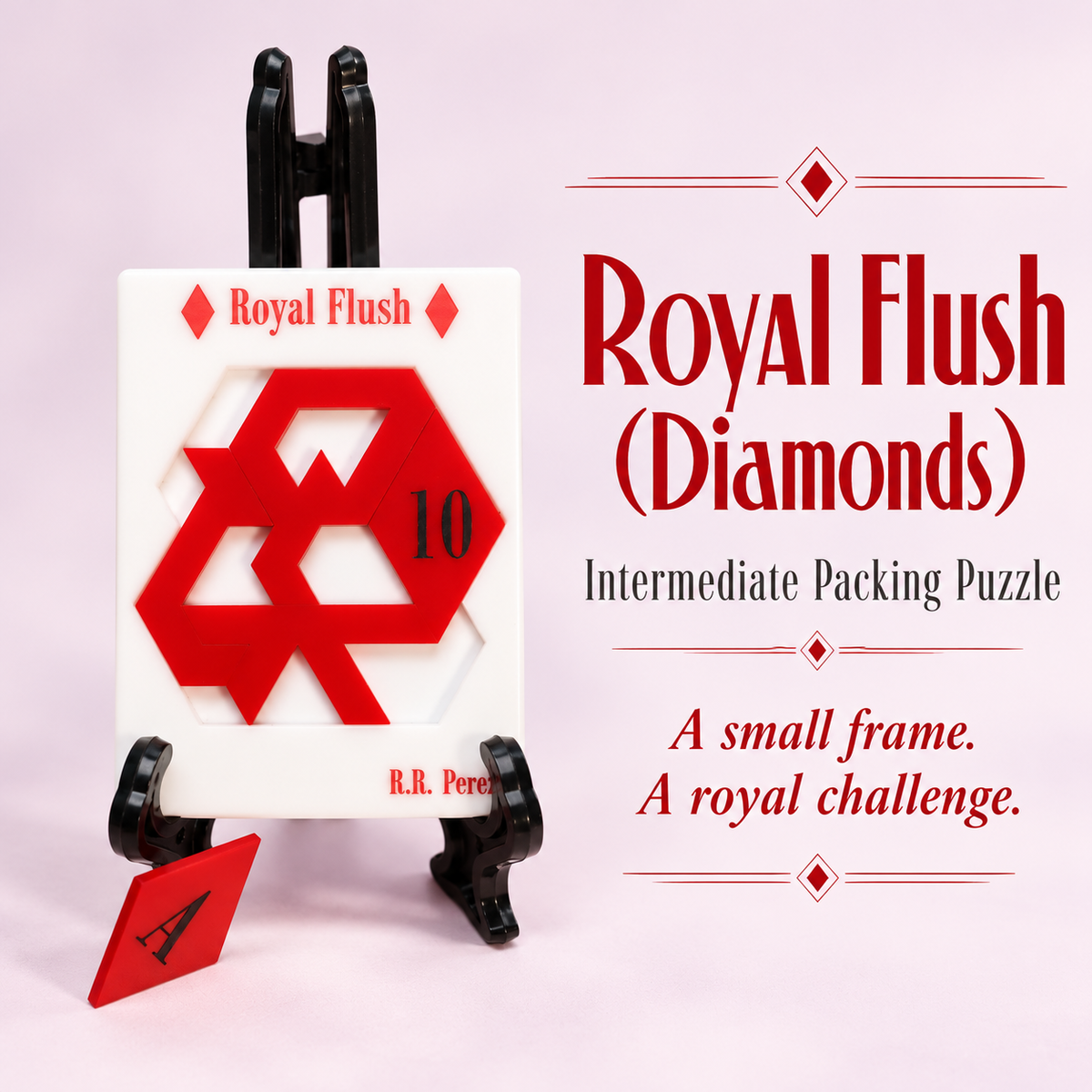Royal Flush (Diamonds) – Intermediate Packing Puzzle