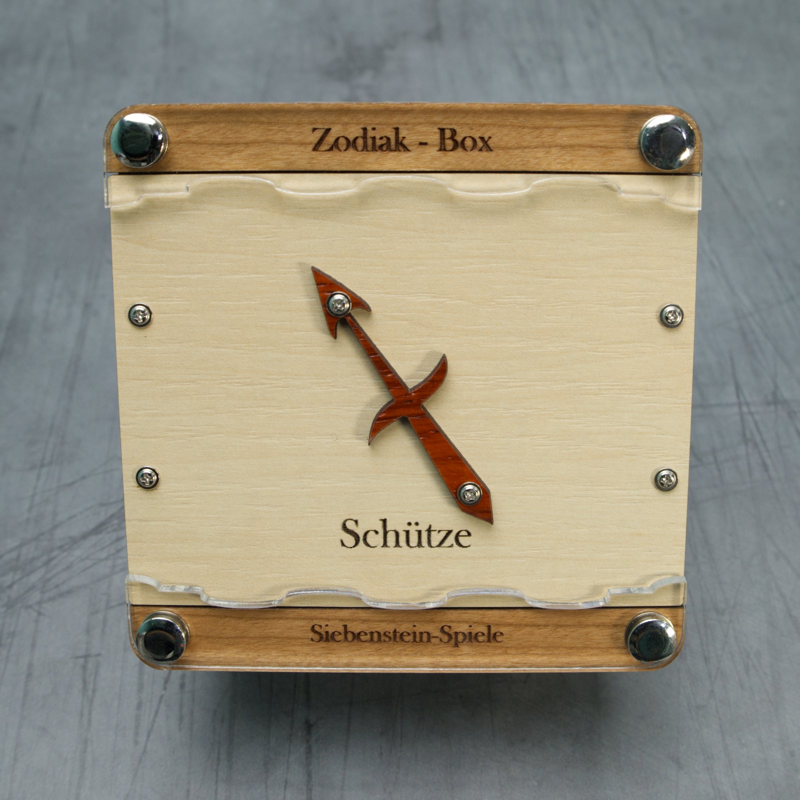 Zodiac Puzzle Boxes – Mechanical Maze Boxes by Siebenstein-Spiele