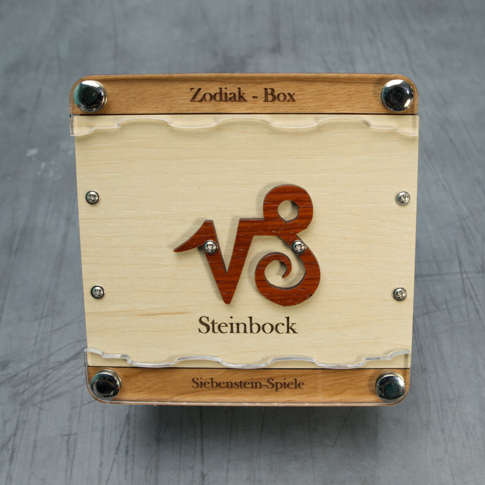 Zodiac Puzzle Boxes – Mechanical Maze Boxes by Siebenstein-Spiele