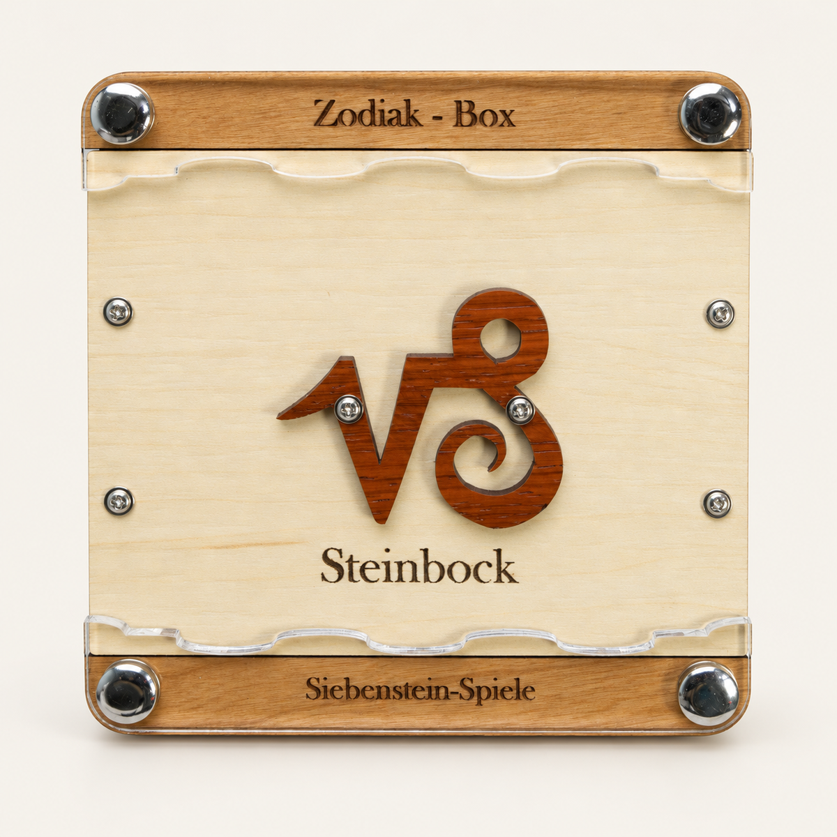 Zodiac Puzzle Box – Intermediate Maze Puzzle Box by Siebenstein-Spiele