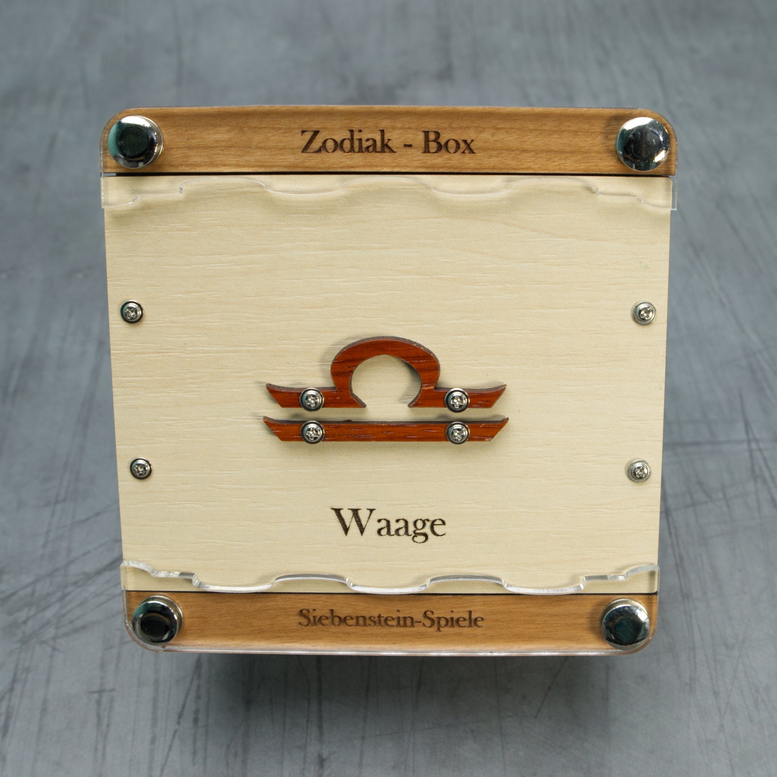 Zodiac Puzzle Boxes – Mechanical Maze Boxes by Siebenstein-Spiele