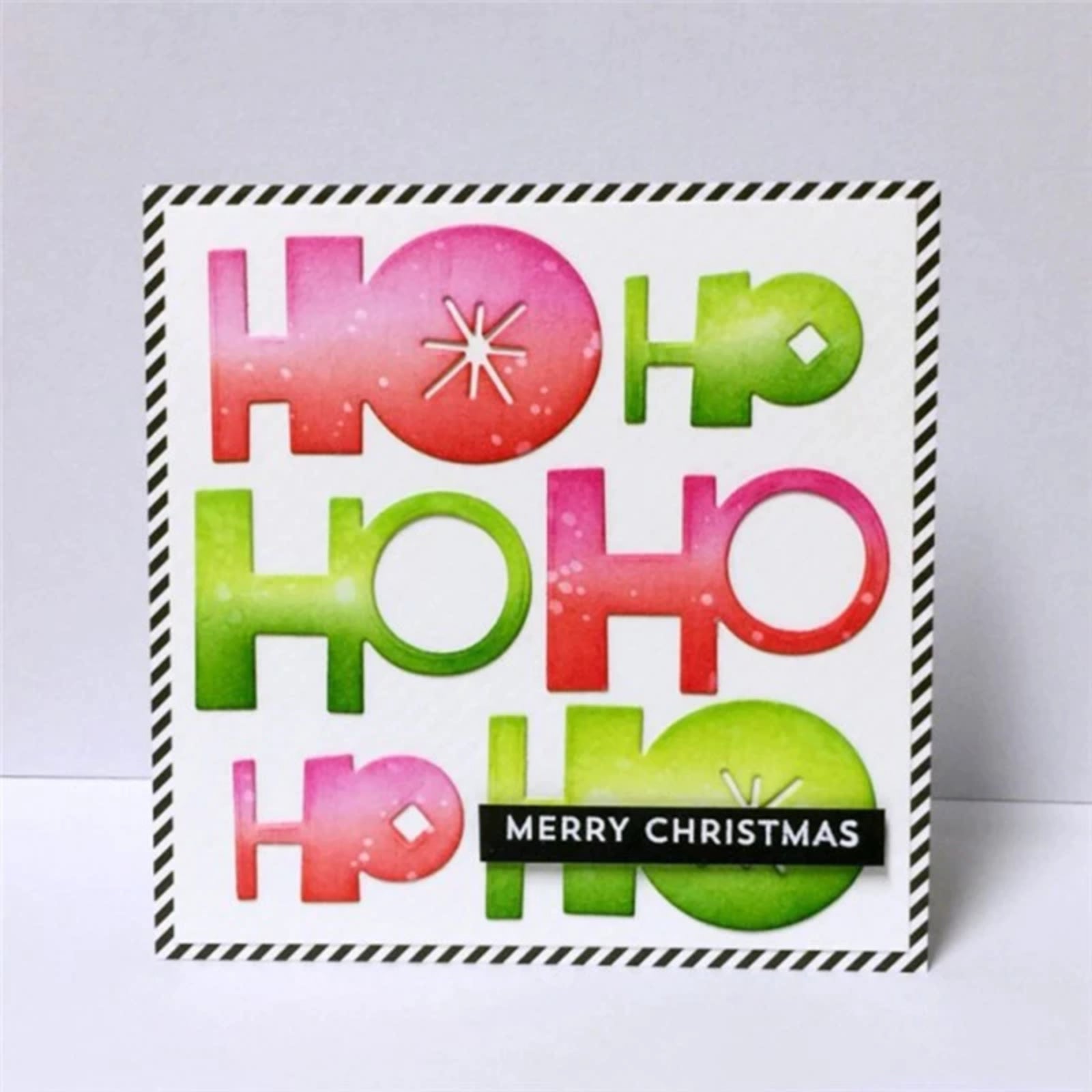 Ho Ho Ho Santa Sentiment Cutting Dies