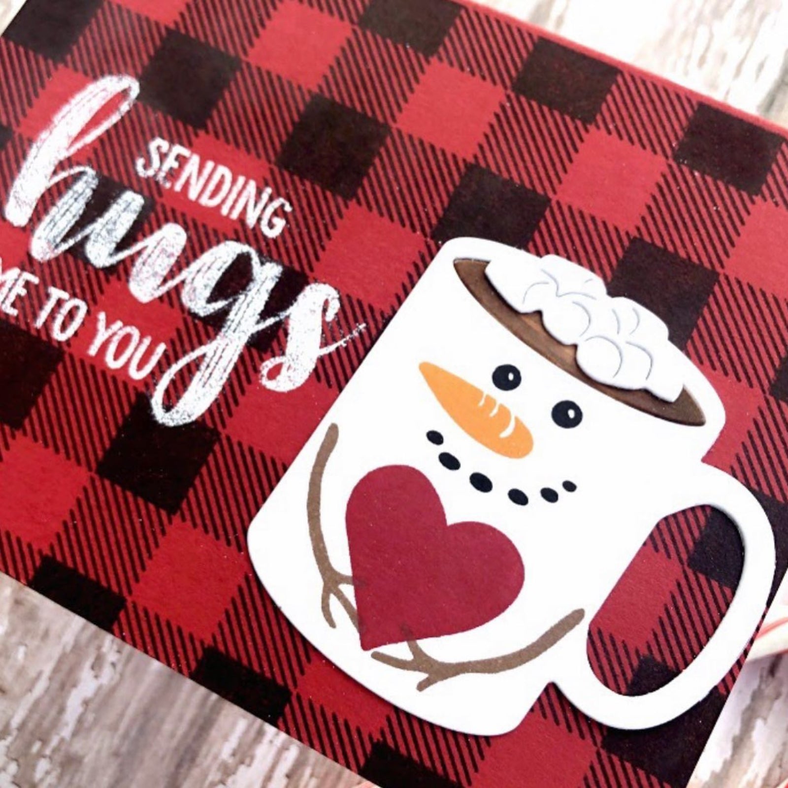 Make Your Own Hot Chocolate Cutting & Embossing Dies