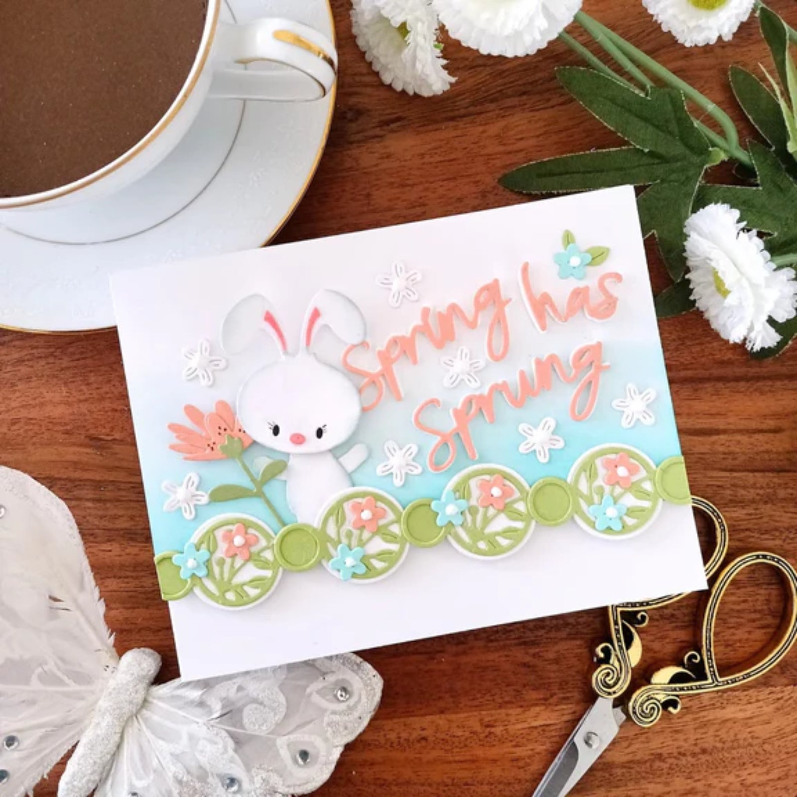 Spring Has Sprung Make Your Own Floral Frame Cutting Dies