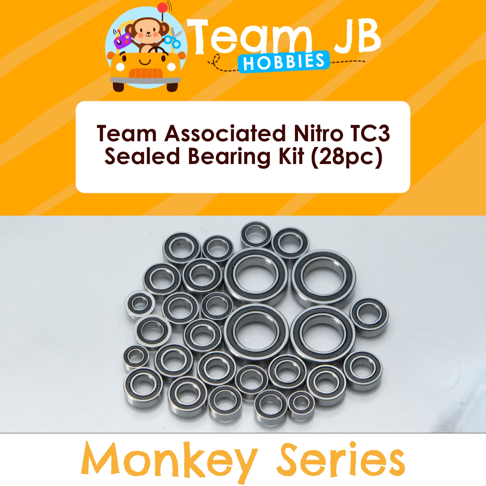 Team Associated Nitro TC3 - Sealed Bearing Kit