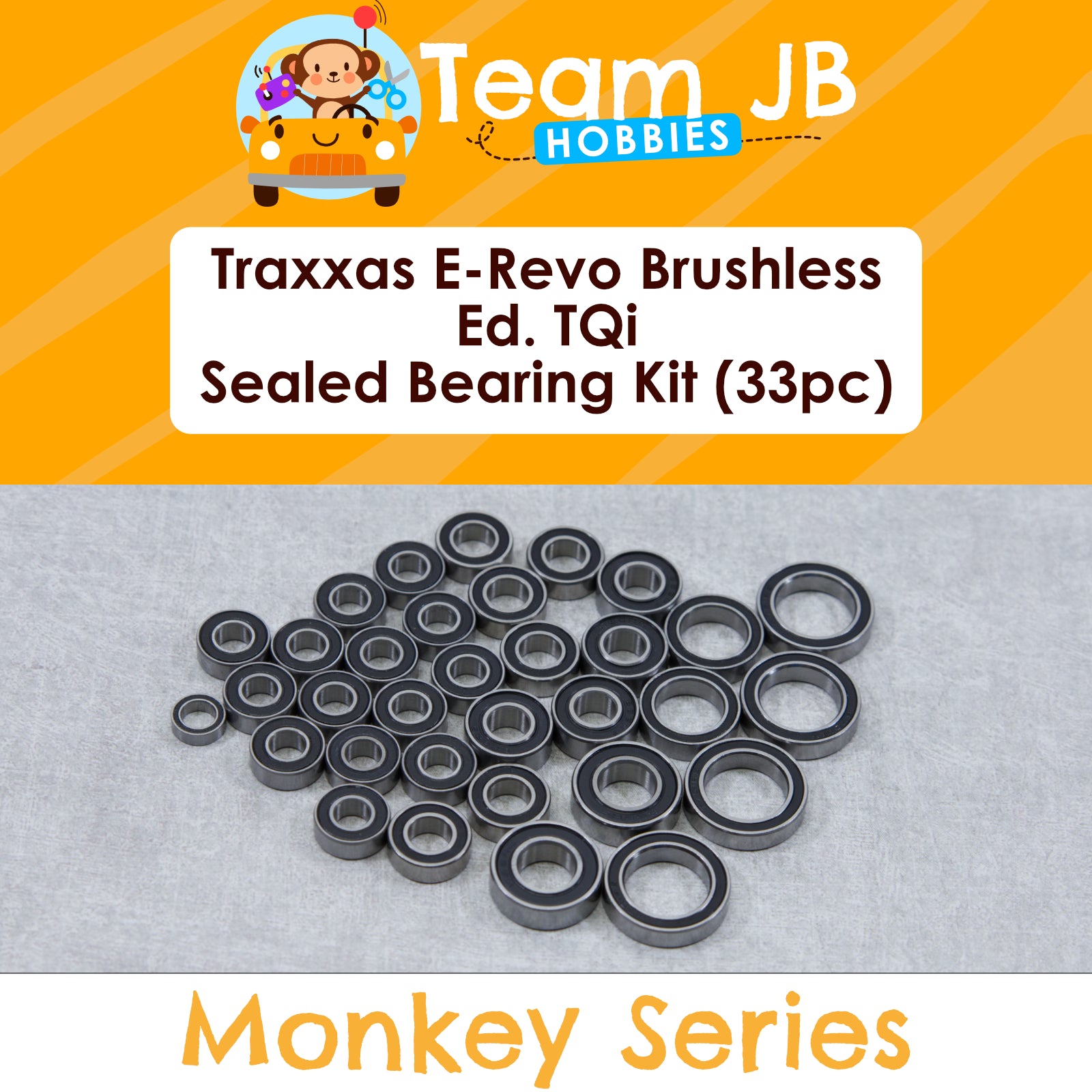 Traxxas E-Revo Brushless / Ed. TQi - Sealed Bearing Kit