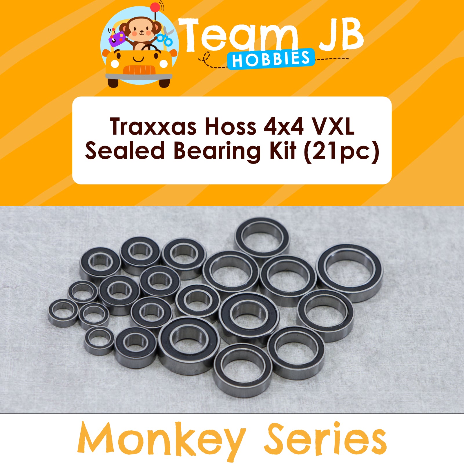 Traxxas Hoss 4x4 VXL - Sealed Bearing Kit