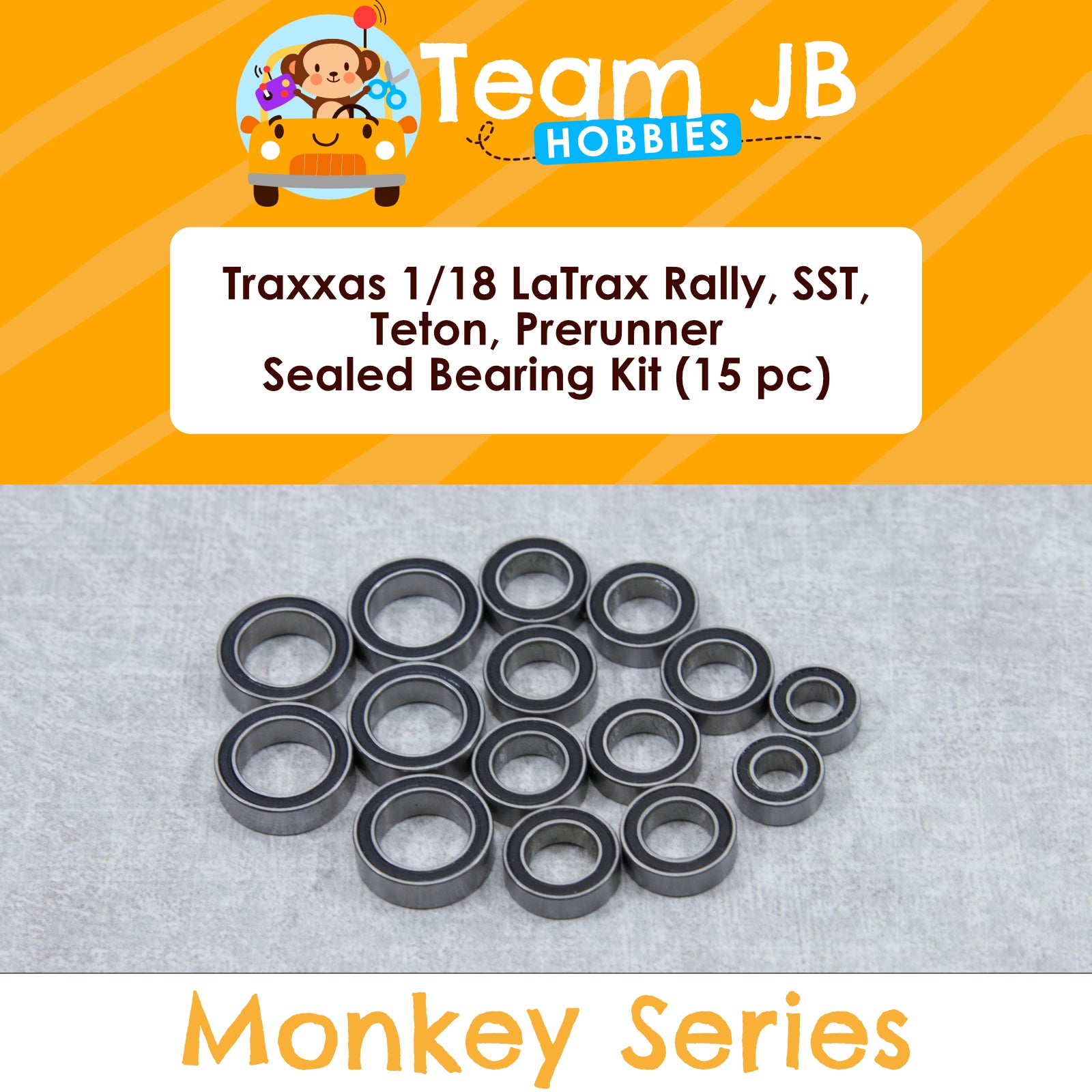 Traxxas 1/18 LaTrax Rally, SST, Teton, Prerunner Sealed Bearing Kit