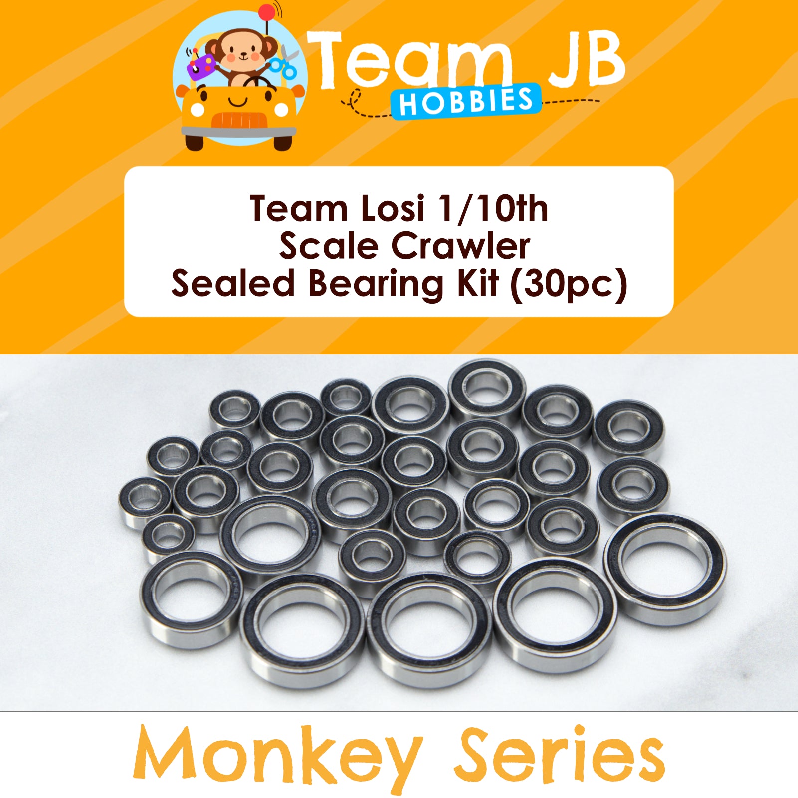 Team Losi 1/10th Scale Crawler - Sealed Bearing Kit