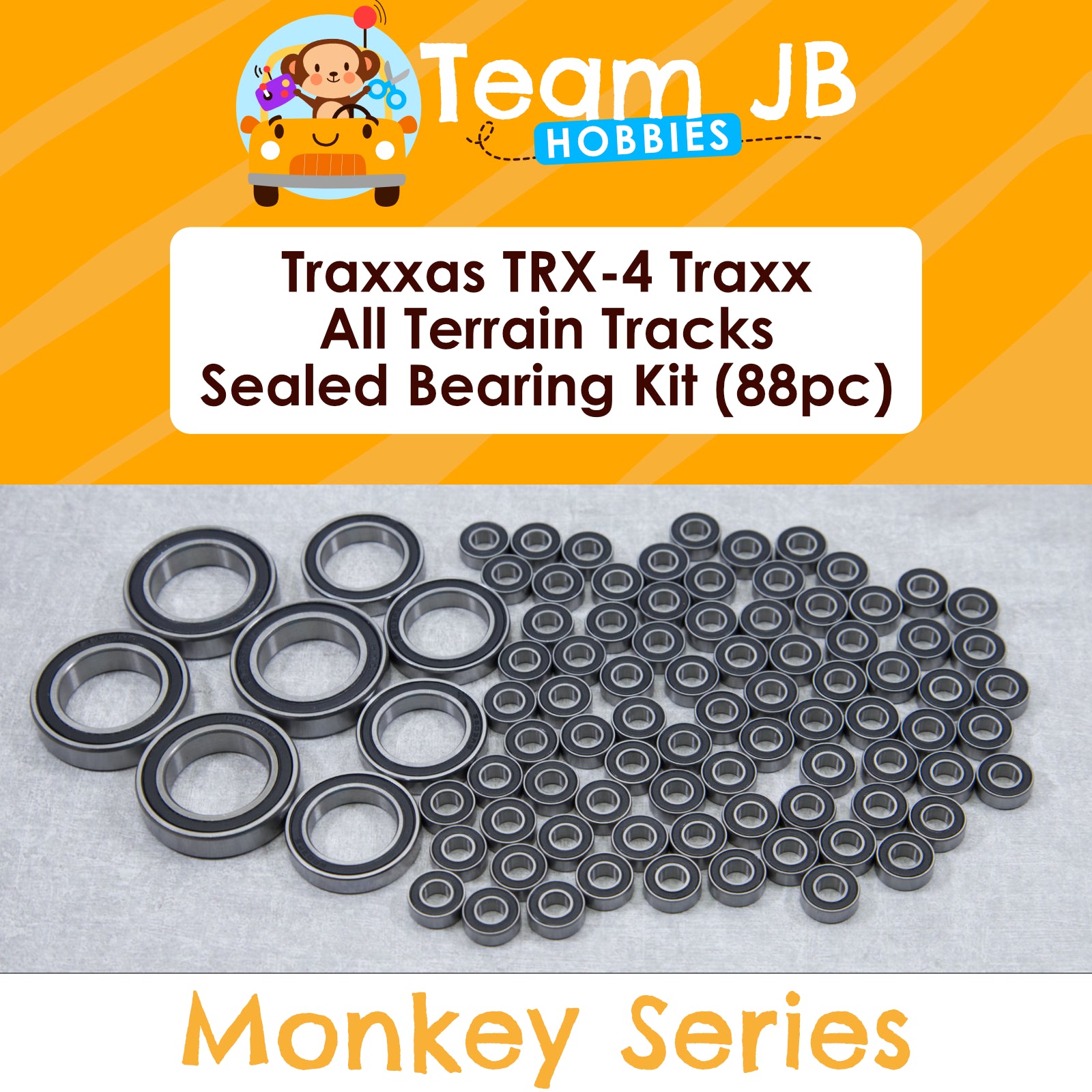 Traxxas TRX-4 Traxx - All Terrain Tracks - Sealed Bearing Kit