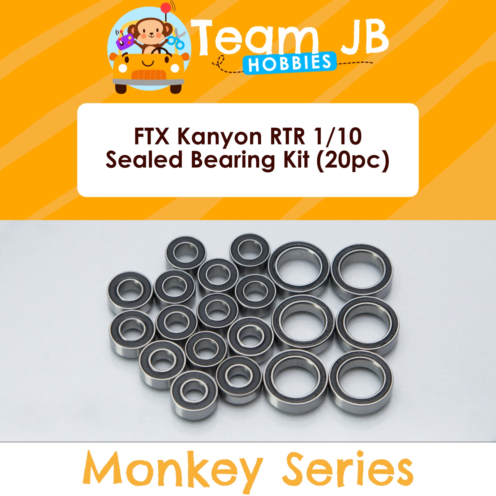 FTX Kanyon RTR 1/10 - Sealed Bearing Kit