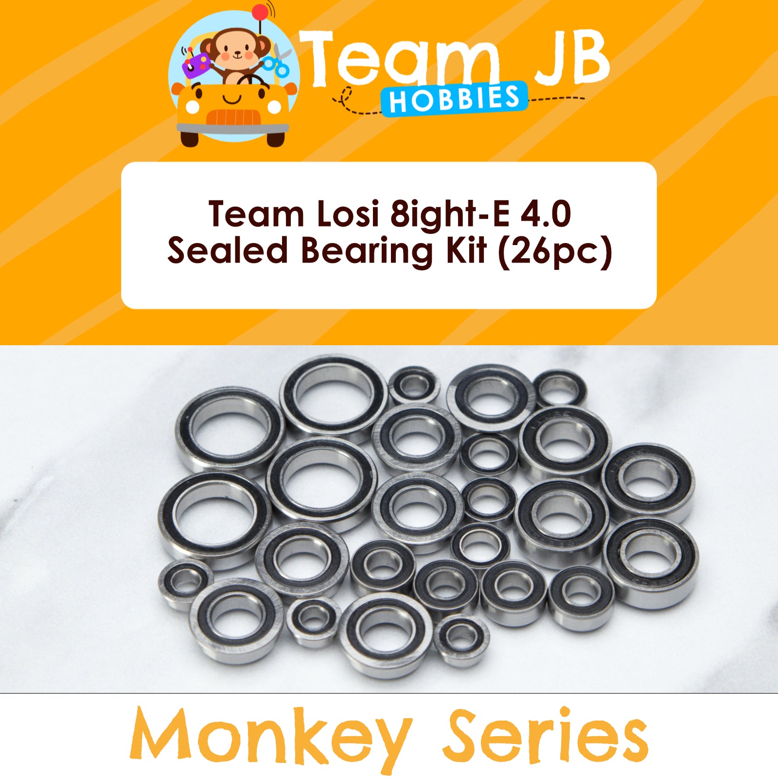 Team Losi 8ight-E 4.0 - Sealed Bearing Kit