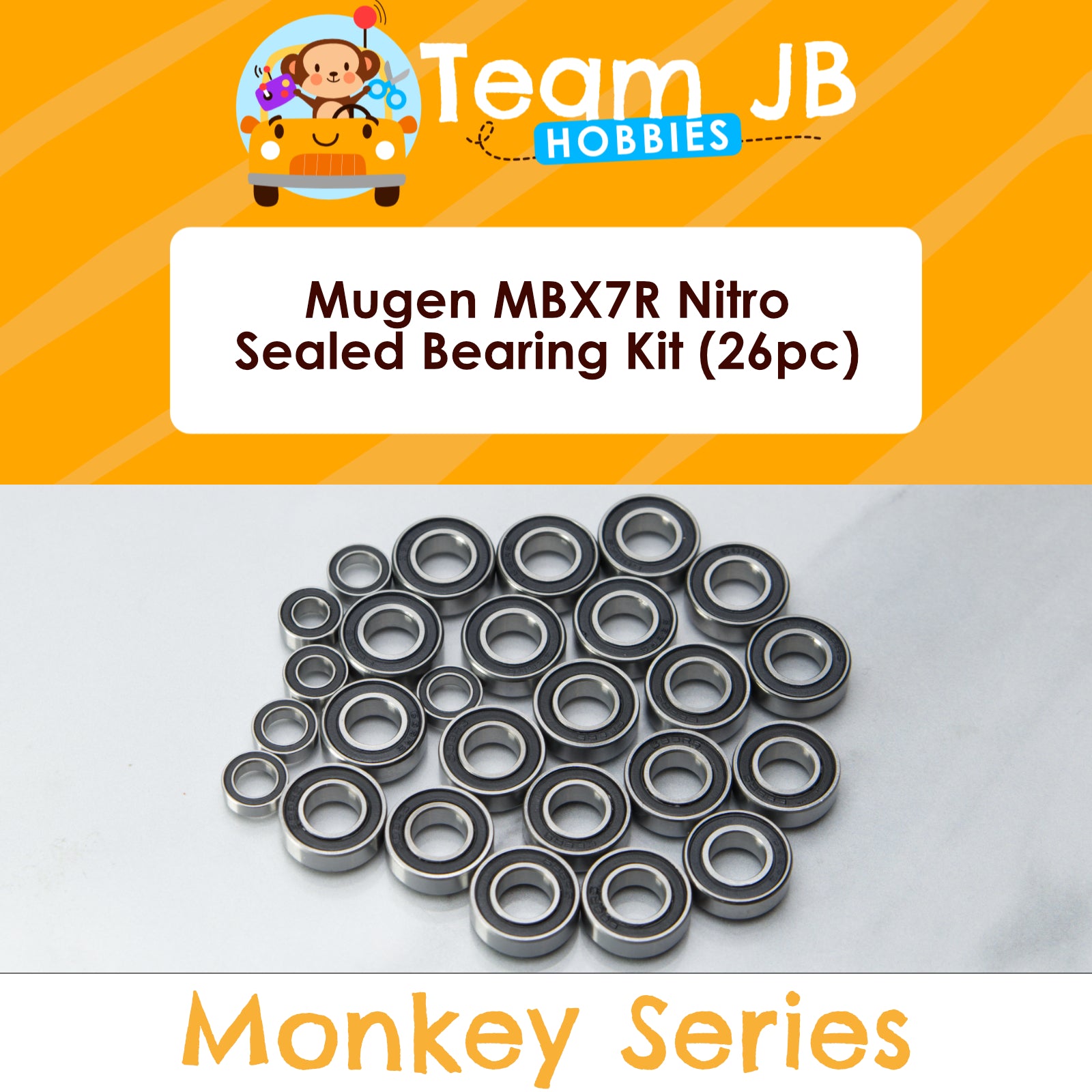 Mugen MBX7R Nitro - Sealed Bearing Kit