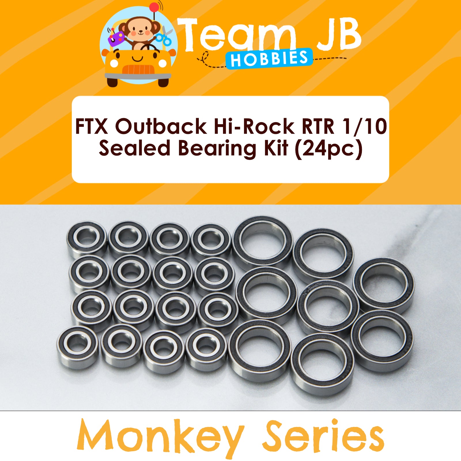 FTX Outback Hi-Rock RTR 1/10 - Sealed Bearing Kit