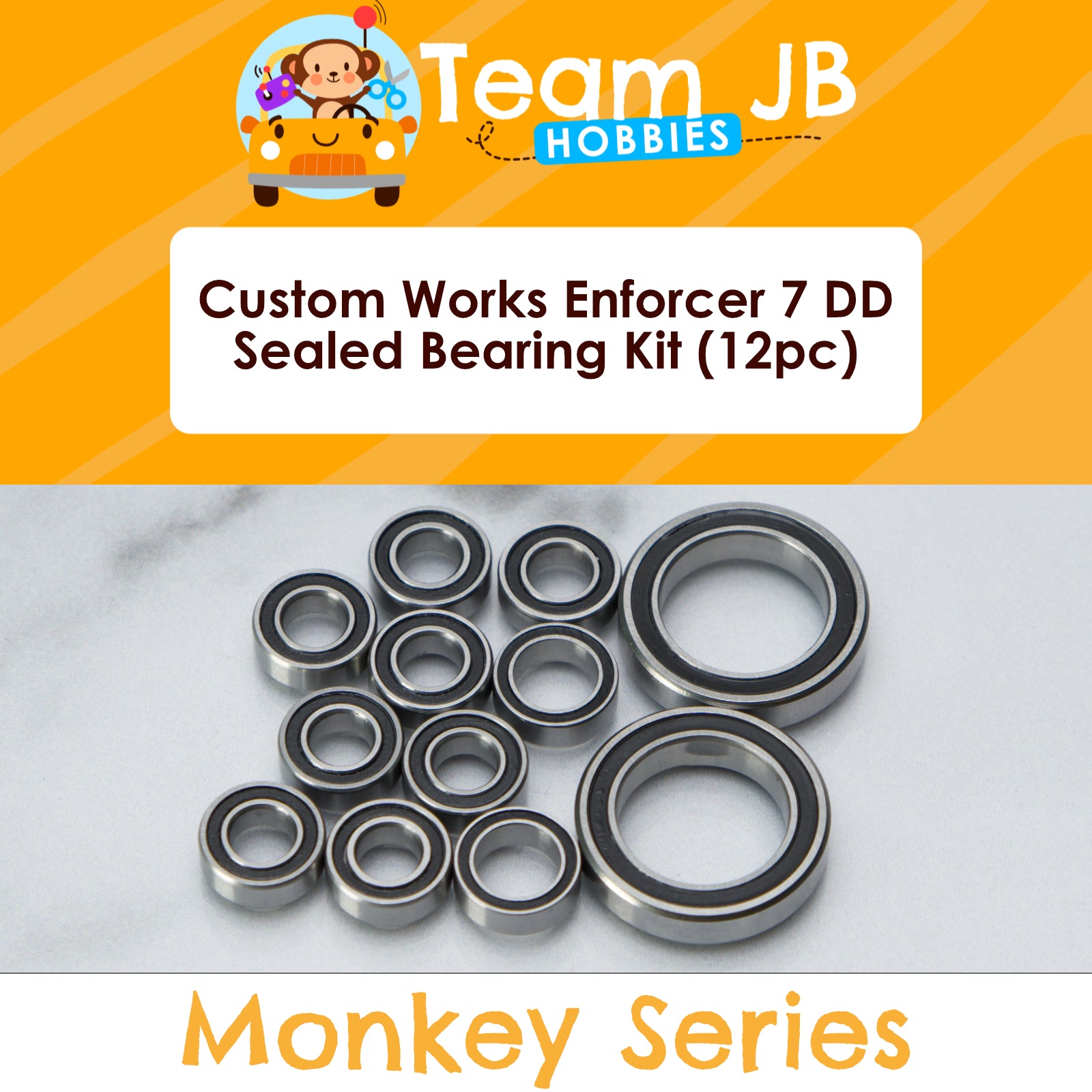 Custom Works Enforcer 7 DD - Sealed Bearing Kit