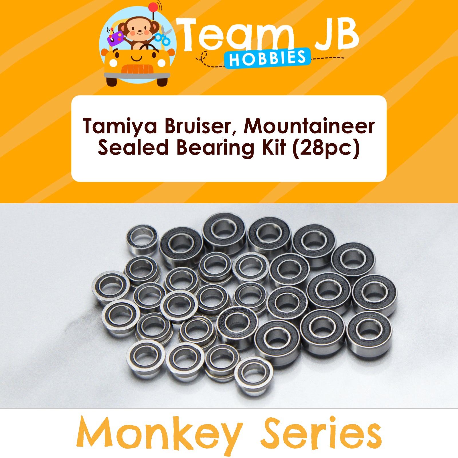 Tamiya Bruiser, Mountaineer - Sealed Bearing Kit
