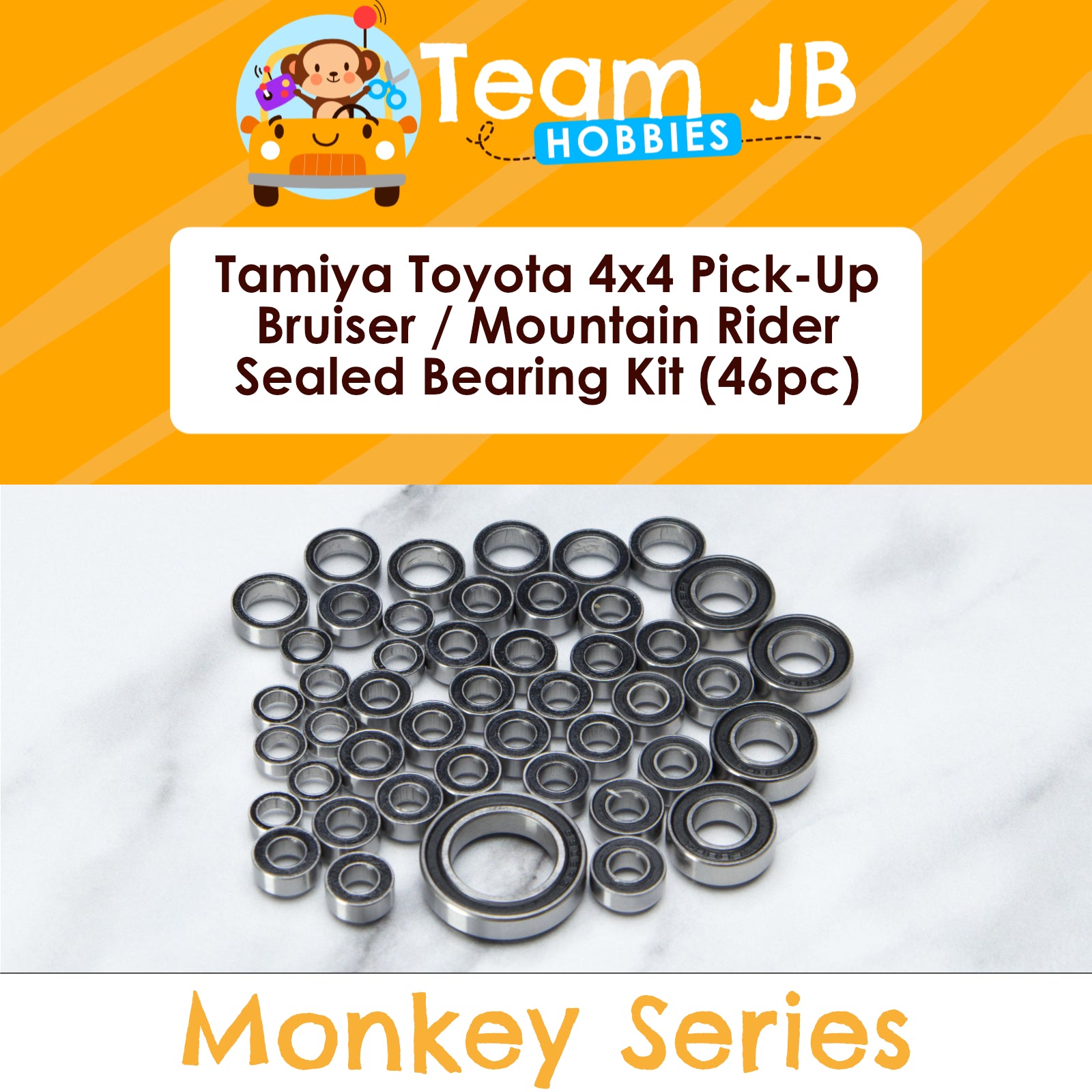 Tamiya Toyota 4x4 Pick-Up Bruiser / Mountain Rider - Sealed Bearing Kit