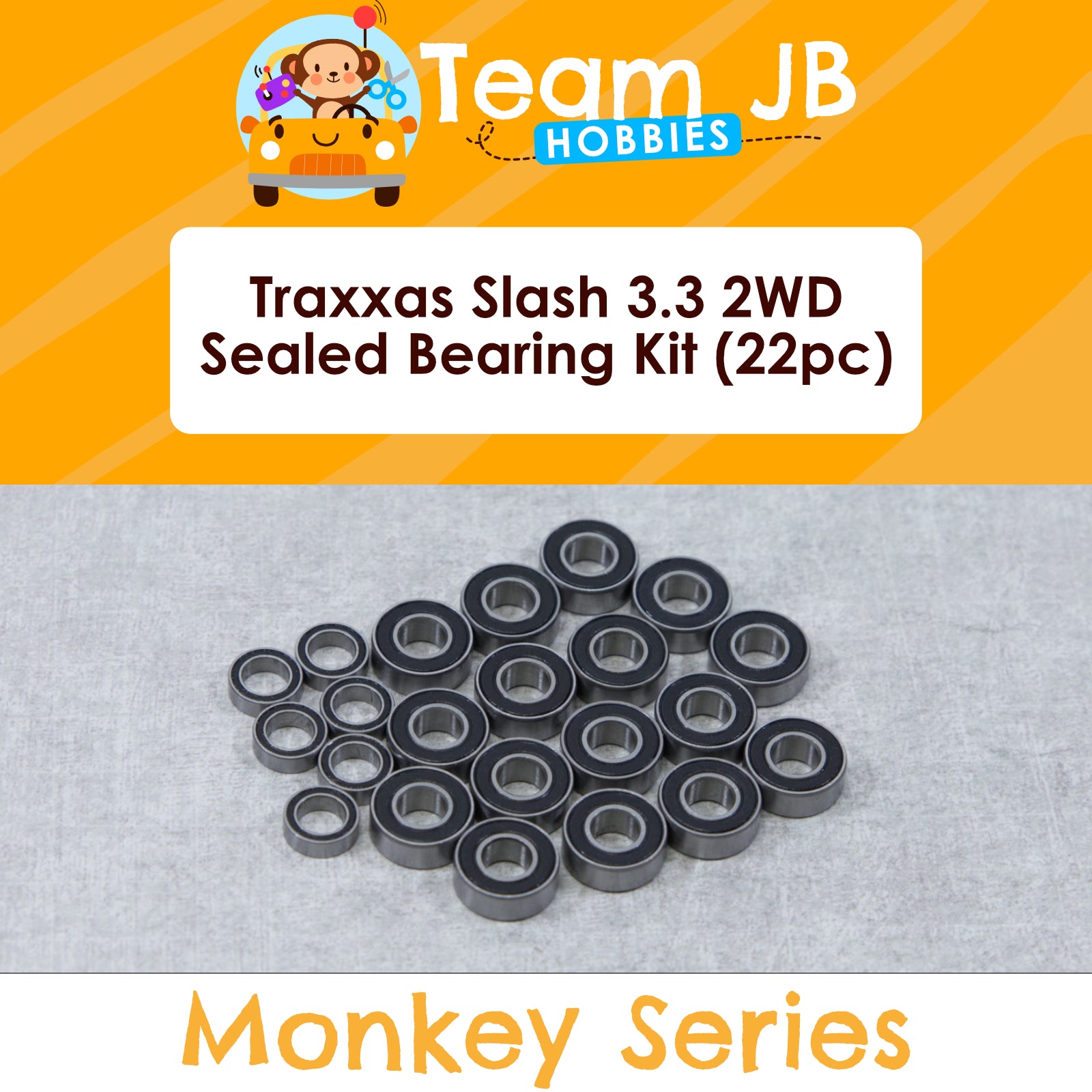 Traxxas Slash 3.3 2WD Nitro - Sealed Bearing Kit