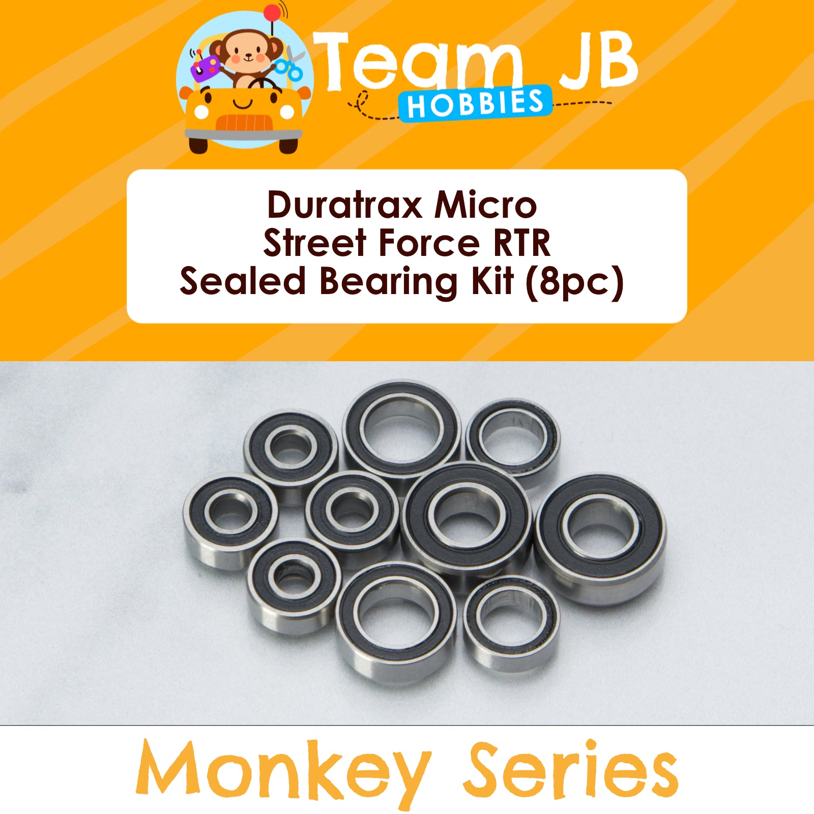 Duratrax Micro Street Force RTR - Sealed Bearing Kit
