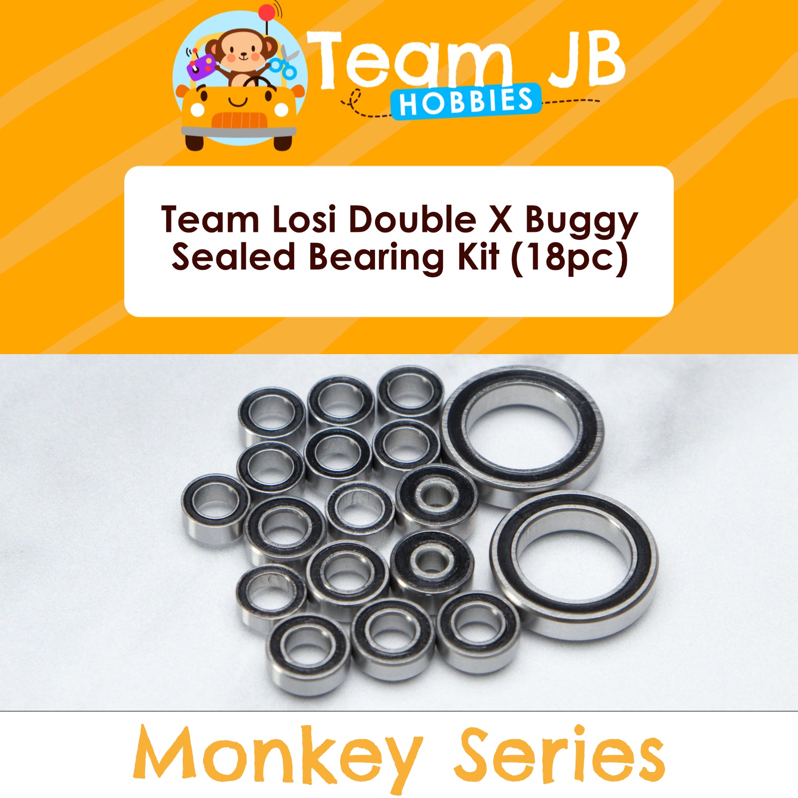 Team Losi Double X Buggy - Sealed Bearing Kit